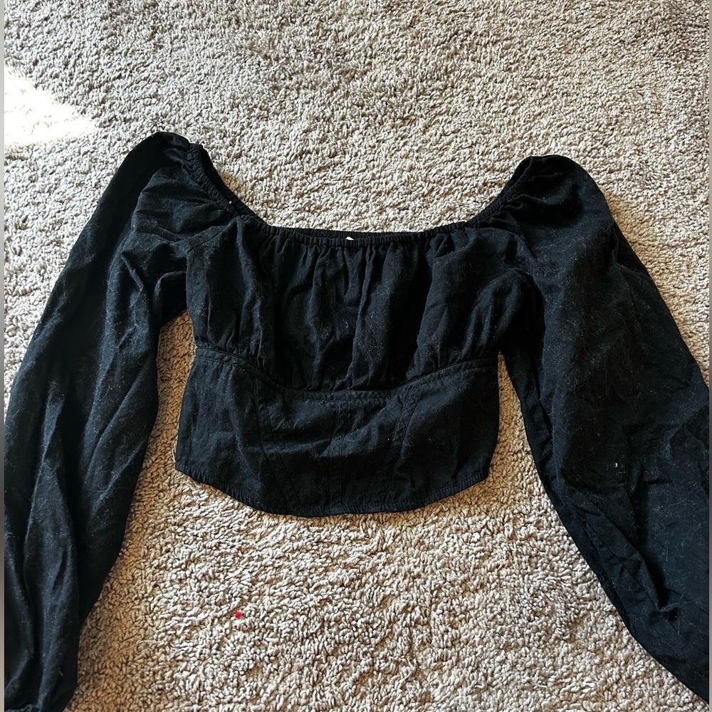 black going out top